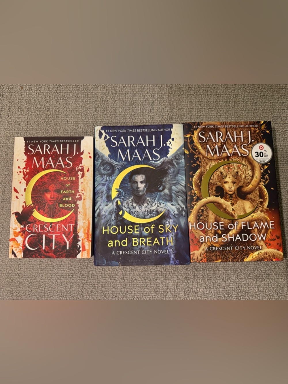 Crescent City Series Set Sarah J Maas - 3 Books
